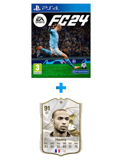 Fc 24 Sports Playstation 4 With Egygamer Henry Fc 24 Card Portrait ...