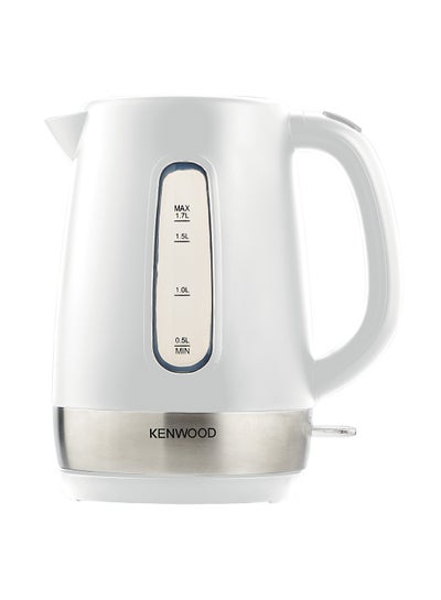 Buy Cordless Electric Kettle With Auto Shut-Off And Removable Mesh Filter White/Silver 1.7 L 2200 W ZJP01.AOWH White in UAE