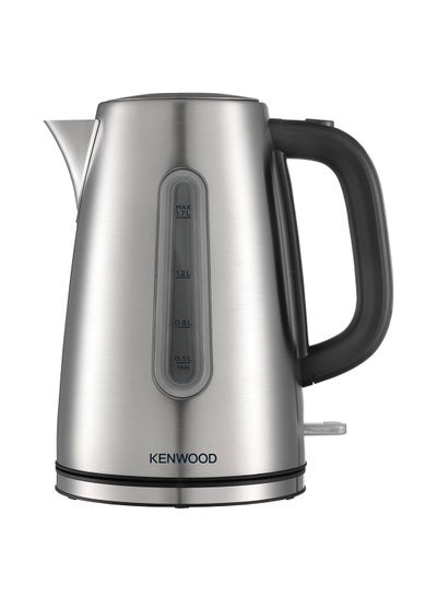 اشتري Stainless Steel Cordless Electric Kettle With Auto Shut-Off And Removable Mesh Filter Silver/Black 1.7 L 2200 W ZJM10.000SS Black في الامارات