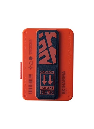 Buy Spunk Mirage Magnetic Grip Card Holder With Sliding Ejector Button Orange in UAE