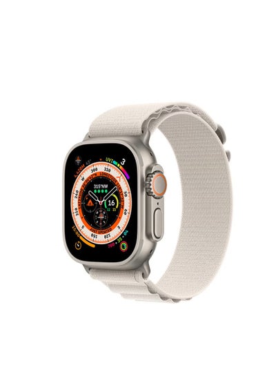 سعر Apple Ultra Smart Watch, 49mm, A2684 Starlight فى مصر | نون مصر ...