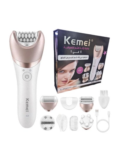 Buy 5-In-1 Multi-Function Hair Removal And Beauty Tools For Women - KM-8001 (Saudi Version) in Saudi Arabia