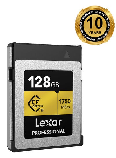 Buy Lexar 128GB Professional CFexpress Type-B Memory Card - 10 years warranty - official distributor 128 GB in Egypt