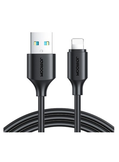 اشتري S-UL012A9 2.4A USB-A to Lightning Fast Charging Data Cable 1m Black في مصر