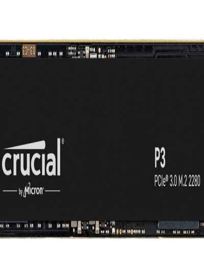Buy Crucial P3 1TB M.2 PCIe Gen3 NVMe Internal SSD - Up to 3500MB/s Sequential Read & 3000 MB/s Sequential Write - CT1000P3SSD8 1 TB in Egypt