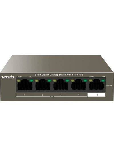 اشتري TEG1105P-4-63W With 5-Port Gigabit Desktop Switch With 4-Port PoE Brown في الامارات