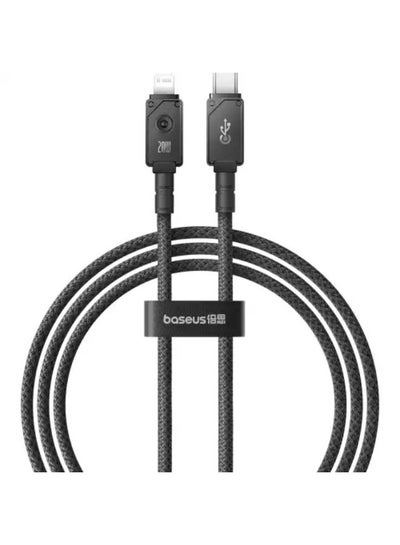 Buy Baseus Unbreakable Series Fast Charging Data Cable Type-C to iP 20W 1m Cluster Black Black in Egypt