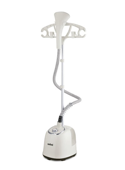 اشتري Garment Steamer | Ready to use in 45 secs, Rapid Heat with Auto Shut Off, Safe to Use on all Fabrics 1.5 L 1800 W SF2913GS BS White في الامارات