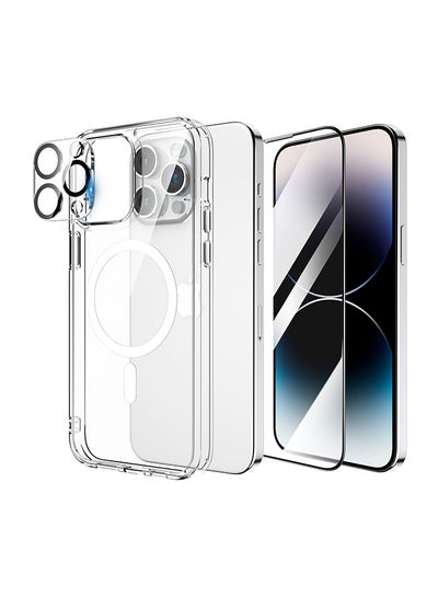 Buy 3-In-1 Bundle Kit For iPhone 15 Pro Max Clear in Saudi Arabia