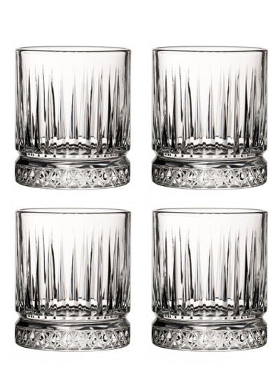 اشتري 4-Piece Elysia Glass Set 355 ml Clear في الامارات