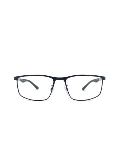 Buy Men's Rectangular Eyeglass Frame - EA1131 3018 54 - Lens Size: 54 Mm in UAE