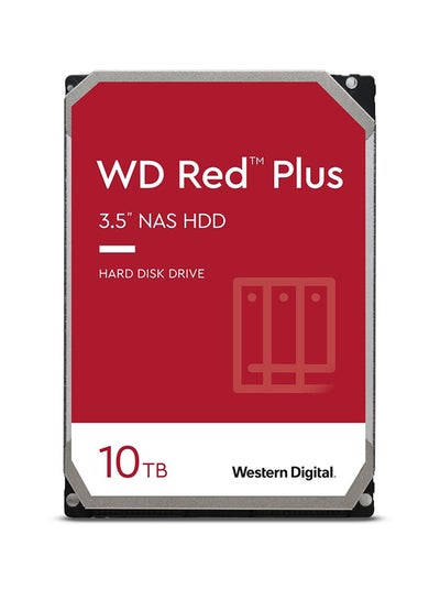 اشتري 10TB Red Plus NAS Internal Hard Drive HDD - 7200 RPM, SATA 6 Gb/s, CMR, 256 MB Cache, 3.5" - WD101EFBX 10 TB في مصر