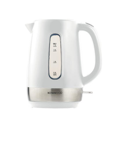 Buy Cordless Electric Kettle with Auto Shut-Off & Removable Mesh Filter 1.7 L 2200 W ZJP01.A0WH White/Silver in UAE