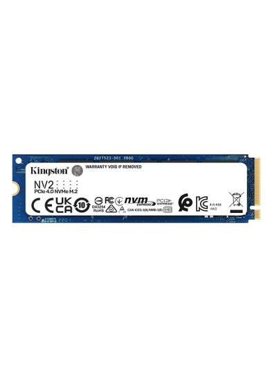 اشتري NV2 1TB M.2 2280 NVMe Internal SSD, Up to 3500MB/s Read / 2100MB/s Write Speed, Gen 4x4 NVMe PCIe Performance, 2.17G Vibration Operating, 320TBW 1000 GB في الامارات