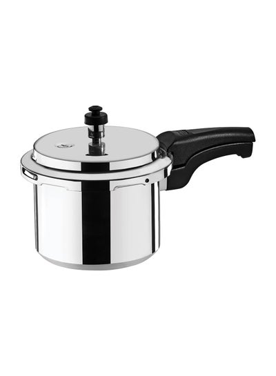 Buy ALUMINIUM PRESSURE COOKER WITH INDUCTION BASE 3 L 20 W SF3252PC-3.0L Silver in UAE