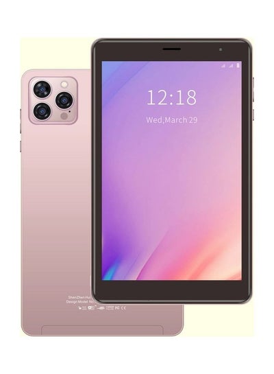 اشتري 5G Android Tablet CM813 Pro 8 Inch Zoom Supported Smart Tab With Quad Core CPU Bluetooth Wifi Silicon Protective Case Cover And Many Gift Pink في السعودية