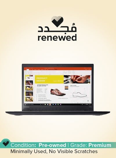 اشتري Renewed - Thinkpad T470s (2017) Laptop With 14-Inch Display,Intel Core i5 Processor/6th Gen/8GB RAM/256GB SSD/â€ŽIntel HD Graphics 620 English Black English Black في الامارات