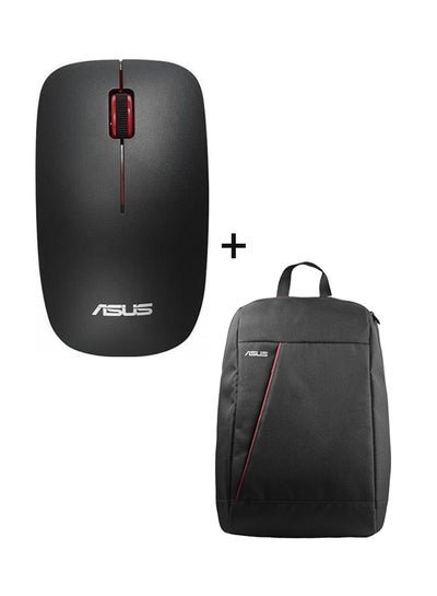 Buy NEREUS ASUS BACKPACK+MOUSE//WT300 Black in Saudi Arabia