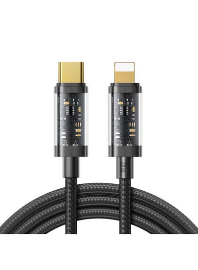 Buy Joyroom S-CL020A12 Type-C to Lightning 20W Data Cable 1.2m- Black in Egypt