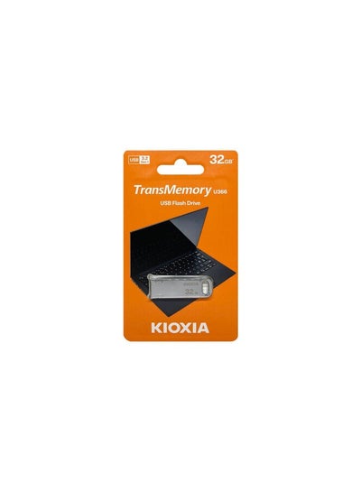 اشتري TransMemory U366 Flash Drive 3.2 Steel 32 GB في السعودية