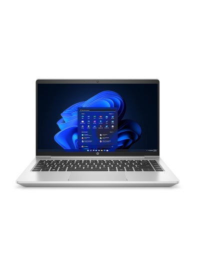 Buy 2023 Business Laptop ProBook 440 G9 Notebook With 14-Inch Display Core i5-1235U Processor/32GB RAM/512GB SSD/Spill Resistant/BKL Keyboard/Intel Iris Xe graphics/Windows 11 PRO/FPR/1.38k English SILVER in UAE