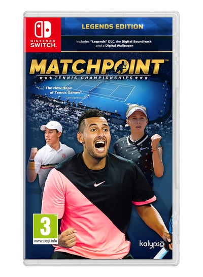 اشتري Matchpoint – Tennis Championships: Legends Edition - Nintendo Switch في الامارات