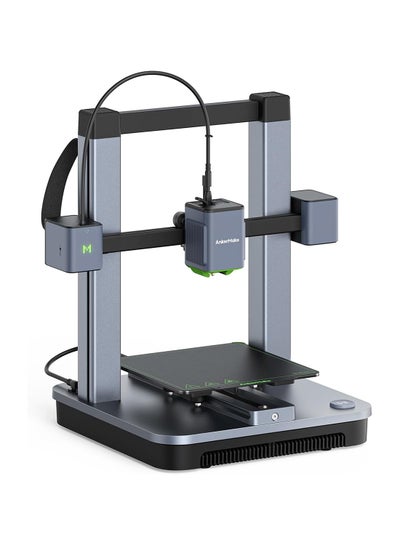 اشتري Make M5C 3D Printer, 500 mm/s High-Speed Printing, All-Metal Hotend, Supports 300℃ Printing, Control via Multi-Device, Intuitive, 7×7 Auto-Leveling, 220×220×250 mm Print Volume Grey في الامارات