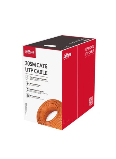 Buy Technology PFM922I-6UN-C UTP CAT6 Cable Orange in Egypt