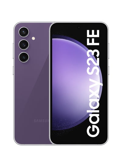 Buy Galaxy S23 FE Dual Sim Purple 8GB RAM 128GB 5G - International Version in UAE