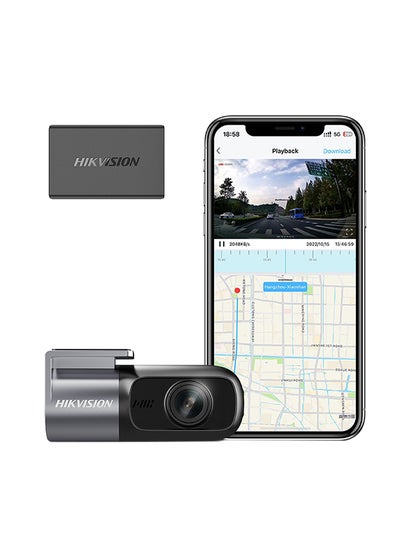 اشتري D1 Dash Cam, 360° rotate, 1080P, Wifi, APP, Loop recording, G-sensor, Cigarette adaptor في مصر