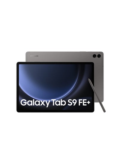 اشتري Galaxy Tab S9 FE Plus Gray 8GB RAM 128GB 5G - International Version في الامارات