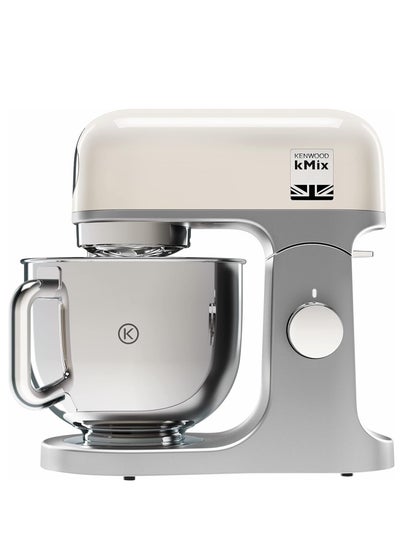 اشتري Stand Mixer PREMIUM Kitchen Machine kMix 5L Stainless Steel Bowl, K-Beater, Whisk, Dough Hook, Splashguard, Spatula, Unique Fold Function, Smart Speed Control 1000 W KMX750CR CREAM في الامارات