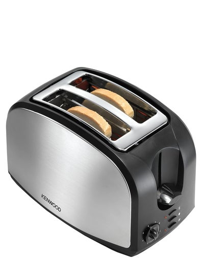 Buy Toaster 2 Slice Bread with Adjustable Browning Control, Removable Crumb Tray for Easier Cleaning, Automatic Pop Up, Defrost, Warm & Cancel Function 930 W TCM02.A0BK BLACK in UAE