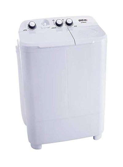 اشتري Top Load Twin Tub Washing Machine 6 kg GVCWM-80KG2 White في السعودية