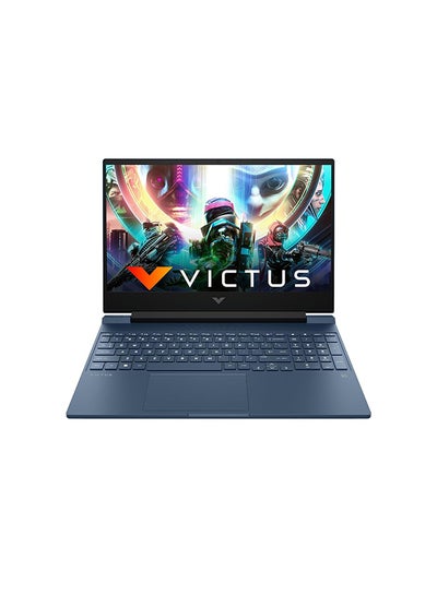 اشتري Victus Gaming Laptop With 15.6-Inch Display, Core i5-12450H Processor/16GB RAM/512GB SSD/4GB Nvidia Geforce RTX 3050 Graphics Card/Windows 11 Home English Blue في الامارات