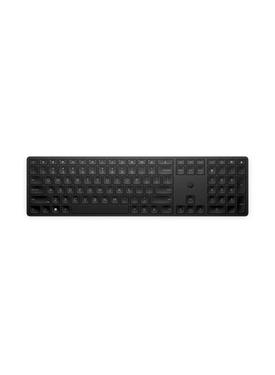 Buy 450 Wireless Programmable Keyboard Arab Black in Saudi Arabia