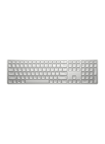 اشتري 970 Programmable Wireless Keyboard Arab White في السعودية