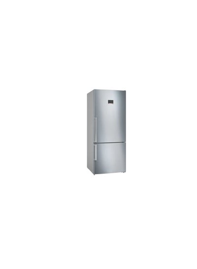 Buy Combi Refrigerator, Generation 6, Anti-Fingerprint, Total Capacity: 526 L KGN76CI3E8 Silver in Egypt
