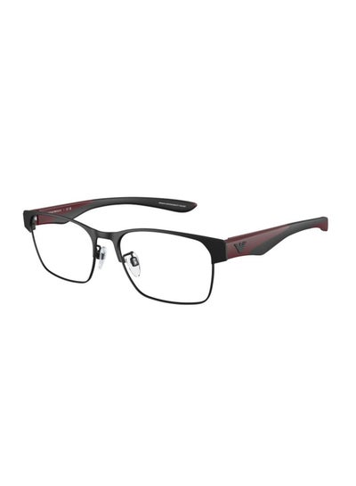 Buy Men's Rectangular Eyeglass Frame - EA1141 3001 54 - Lens Size: 54 Mm in UAE