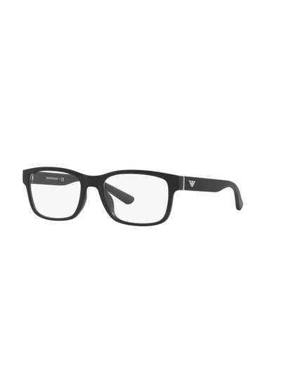Buy Men's Square Eyeglass Frame - EA3201U 5001 53 - Lens Size: 53 Mm in UAE