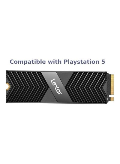اشتري Lexar Professional NM800 PRO SSD with Heatsink 1TB PCIe Gen4 NVMe M.2 2280 Internal Solid State Drive, Up to 7500MB/s Read, for PS5, Gamers and Creators (LNM800P001T-RN8NG) 1 TB في الامارات