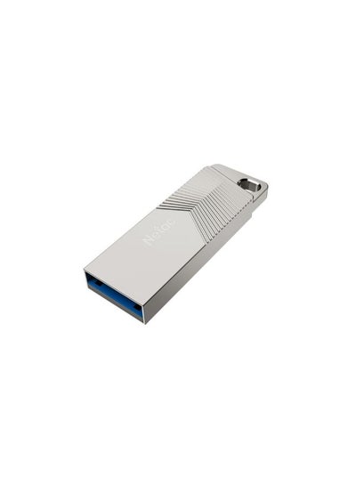 اشتري Netac UM1 USB3.2 Highspeed Flash Drive 64GB silver 64 GB في السعودية