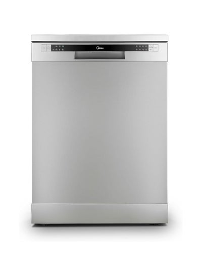 Buy Dishwasher WQP13-5201C-S 6 programs Free standing 13 Place set Silver 13 oz WQP13-5201C-S silver in Egypt