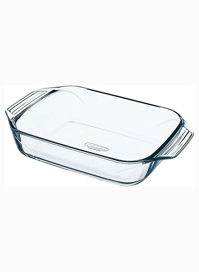 Buy Pyrex Irresistible Roaster Rectangle 3.8L Transparent 27 x 17 x 6 cmcm in UAE