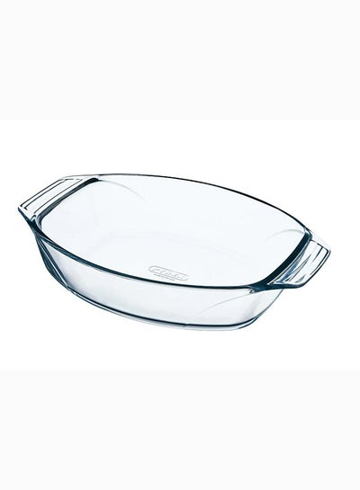 Buy Pyrex Irresistible Roaster Oval 3L Transparent 35 x 24 x 7cm in Egypt