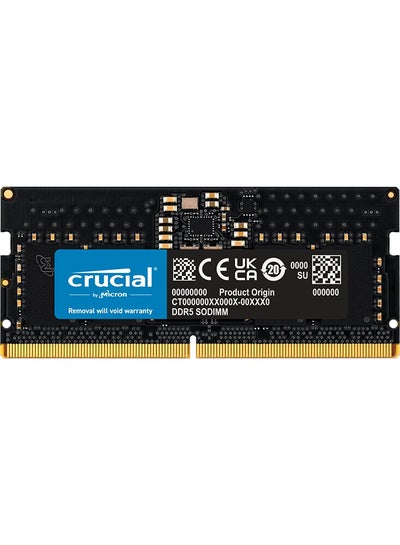 Buy RAM 8GB DDR5 4800MHz CL40 Laptop Memory CT8G48C40S5 8 GB in UAE