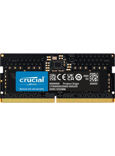 Buy RAM 8GB DDR5 4800MHz CL40 Laptop Memory CT8G48C40S5 8 GB in Saudi Arabia