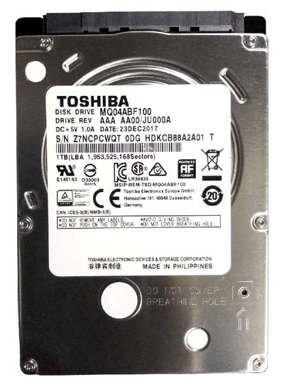 Buy 5400Rpm SATA 7Mm 2.5In Hard Drive 128Mb, 6 Gbit/s, Mechanical Hard Disk 1 TB in Egypt