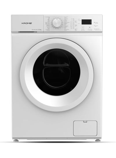 اشتري 1000 RPM Front Load Washing Machine, LED Display With Universal Motor 6 kg KR-WFL60S White في الامارات