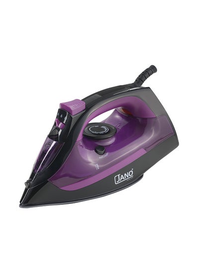 اشتري Jano Steam Iron With Ceramic Coating Plate 320 ml 2000 W E05216 Purple في السعودية